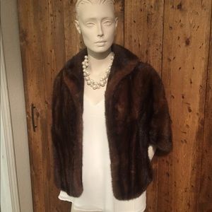 Custom Fur Cape Jacket